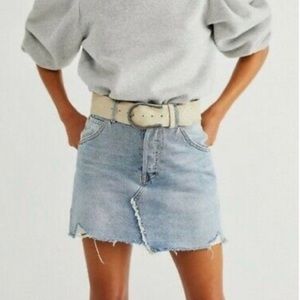 We the free denim skirt